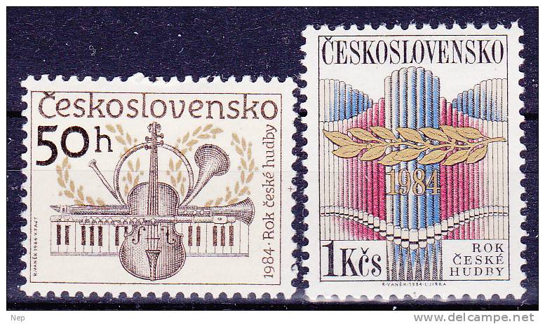 TJECHOSLOWAKIJE - Michel - 1984 - Nr 2767/68 - MNH** - Nuovi