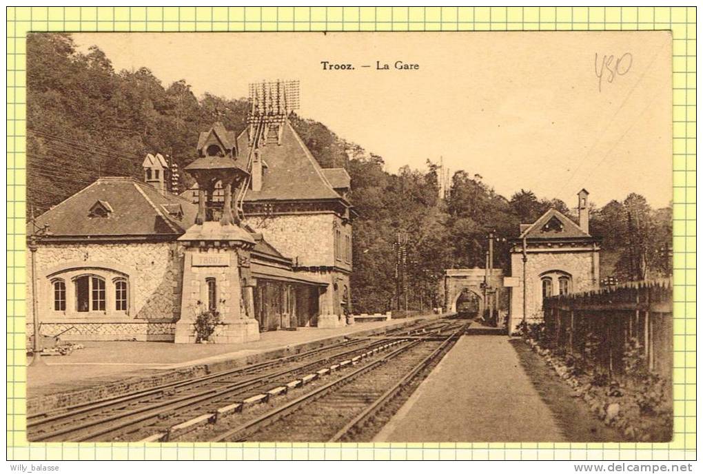 Postkaart / Carte Postale "Trooz - La Gare" - Trooz