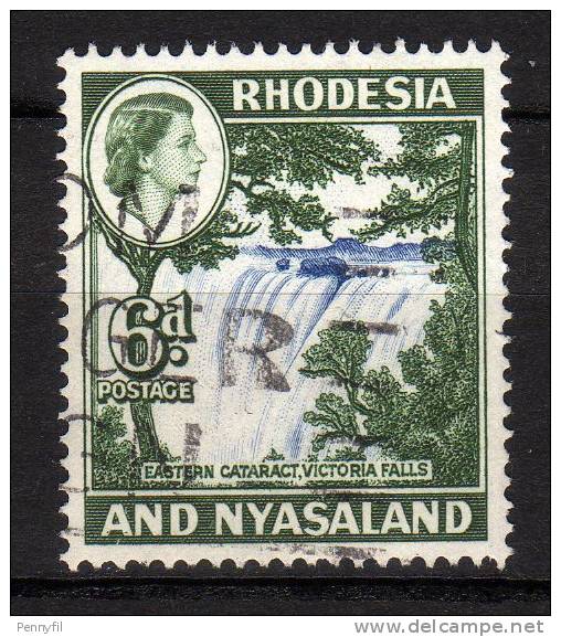 RHODESIA & NYASALAND - 1959/62 YT 25 USED - Rhodesia & Nyasaland (1954-1963)