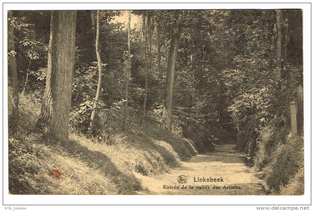 Postkaart / Carte Postale "Linkebeek - Vallée Des Artistes - Entrée" - Linkebeek