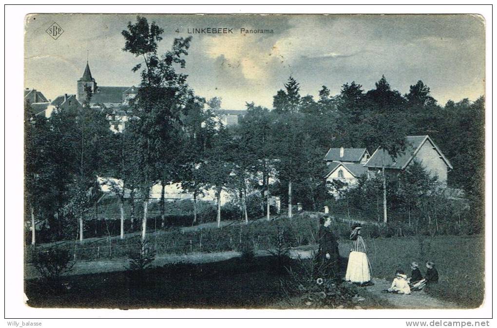 Postkaart / Carte Postale "Linkebeek - Panorama" - Linkebeek