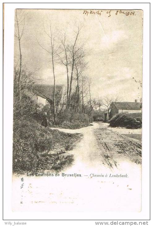 Postkaart / Carte Postale "Linkebeek - Chemin" - Linkebeek