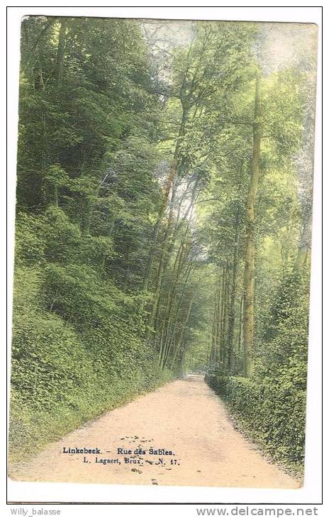 Postkaart / Carte Postale "Linkebeek - Rue Des Sables" - Linkebeek