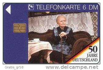 Germany - O 2283, 50 Jahre Deutschland: Ohnsorg-Theater (Heidi Kabel), 6400ex, 10/94, Mint - O-Series : Customers Sets