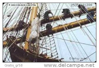 Germany - O 935, 50 Jahre Deutschland: Gorch Fock Auf Großer Fahrt, 4000ex, 6/95, Mint - O-Series : Séries Client