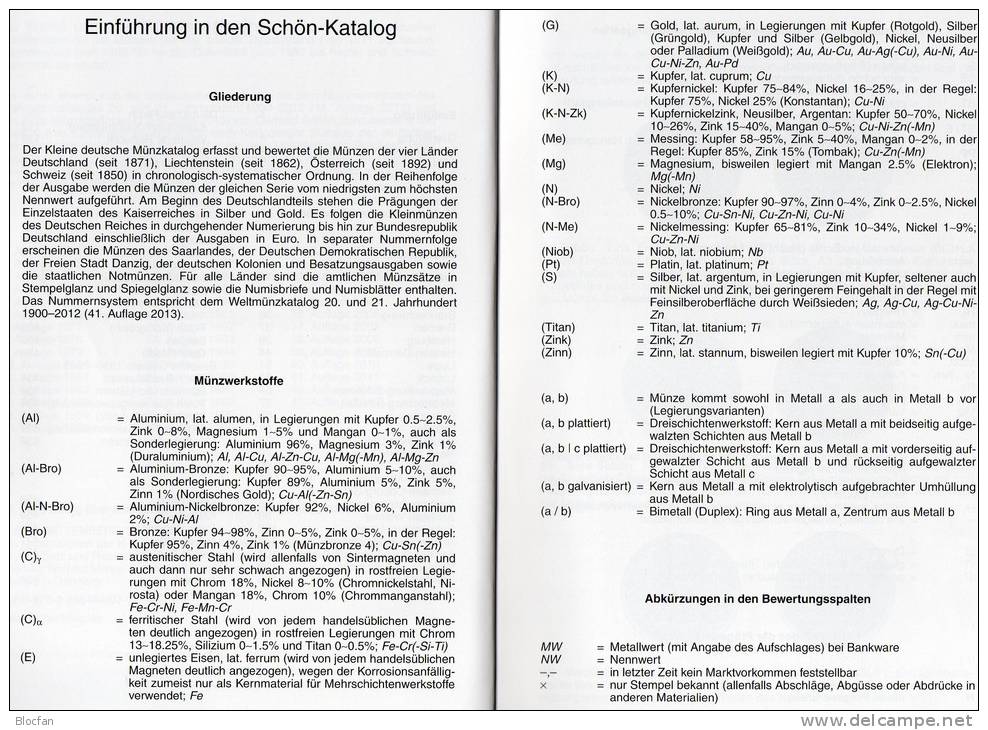 Kleiner Münz Katalog Deutschland 2013 New 15€ Numisbriefe+Numisblatt Schön Münzkatalog Of Austria Helvetia Liechtenstein - Topics