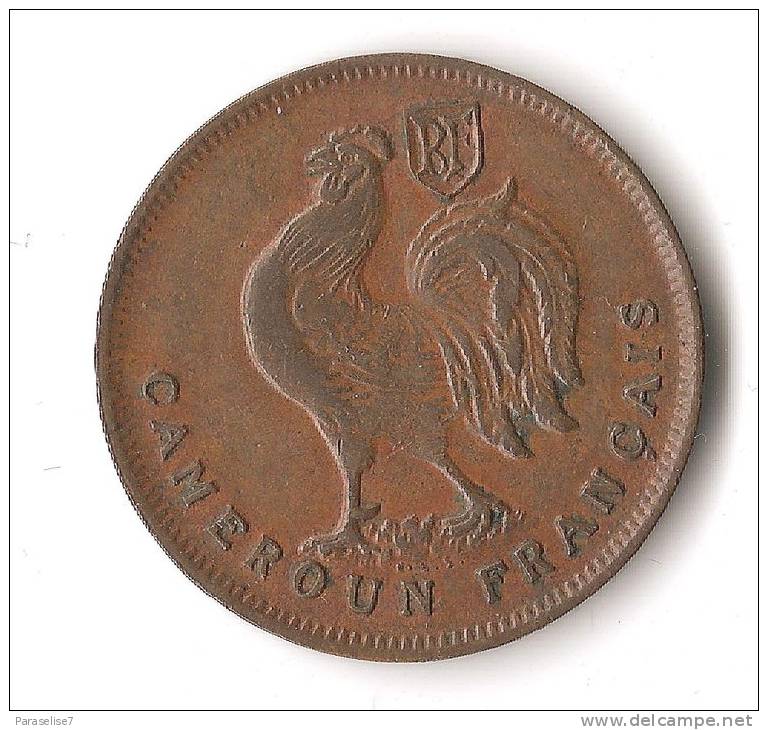 CAMEROUN  1  FRANC 1943 - Cameroun