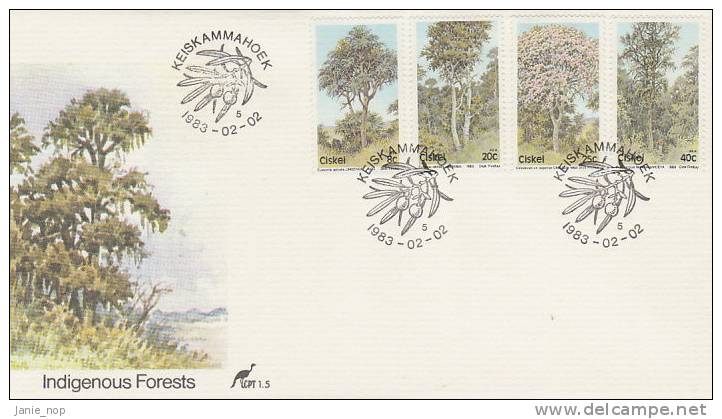 Ciskei 1983 Indigenous Forest  FDC - Ciskei