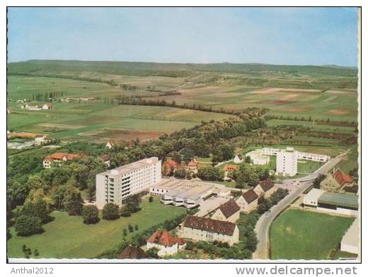 8532 Bad Windsheim Mfr. Flugzeugaufnahme Wohngebiet LVA Sanatorium Frankenwa - Bad Windsheim