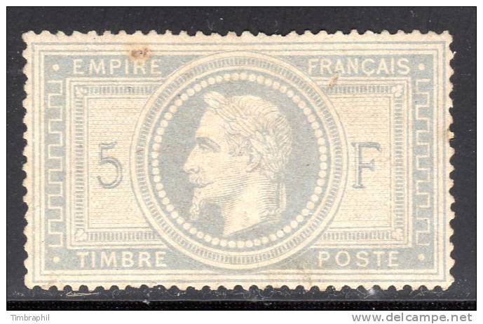 N° 33d (Napoléon Neuf* Signé CALVES)  COTE= 10000 Euros !!! - 1863-1870 Napoleon III With Laurels