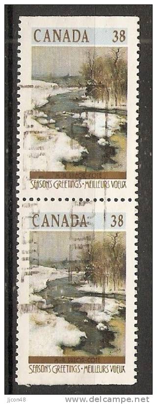 Canada  1989  Christmas  (o) - Timbres Seuls