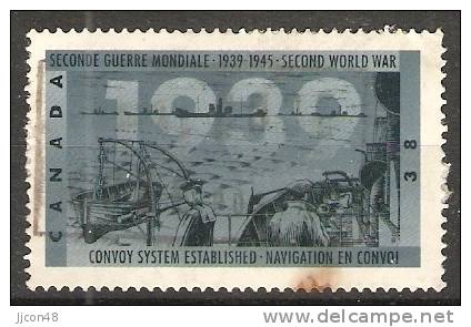 Canada  1989  50th Ann. Of World War 2  (o) - Used Stamps