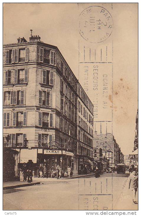 Paris 75014 -   Immeubles Rue Didot - Oblitération - Arrondissement: 14