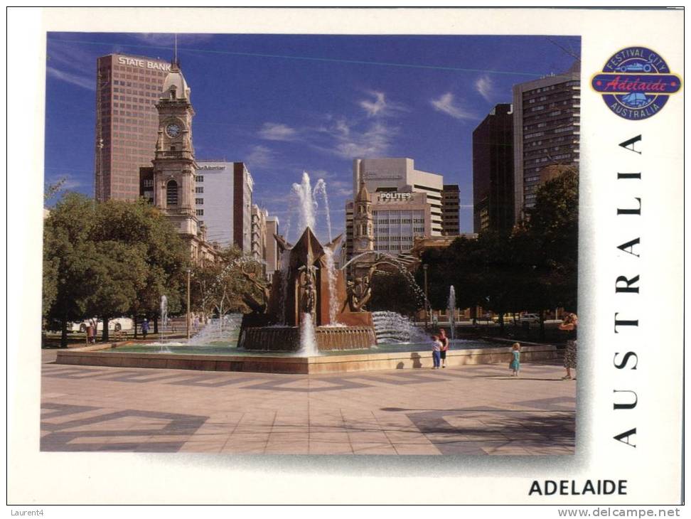 (551) Australia - SA - Adelaide Fountain - Adelaide