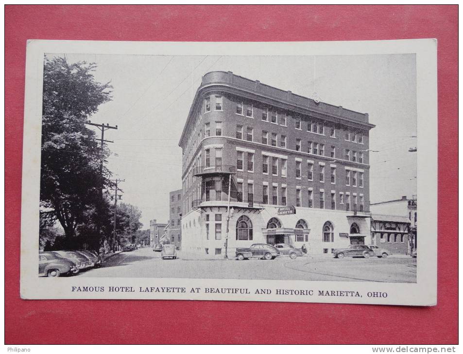 Marietta  OH  -- Hotel Lafayette=======        ========ref 872 - Other & Unclassified