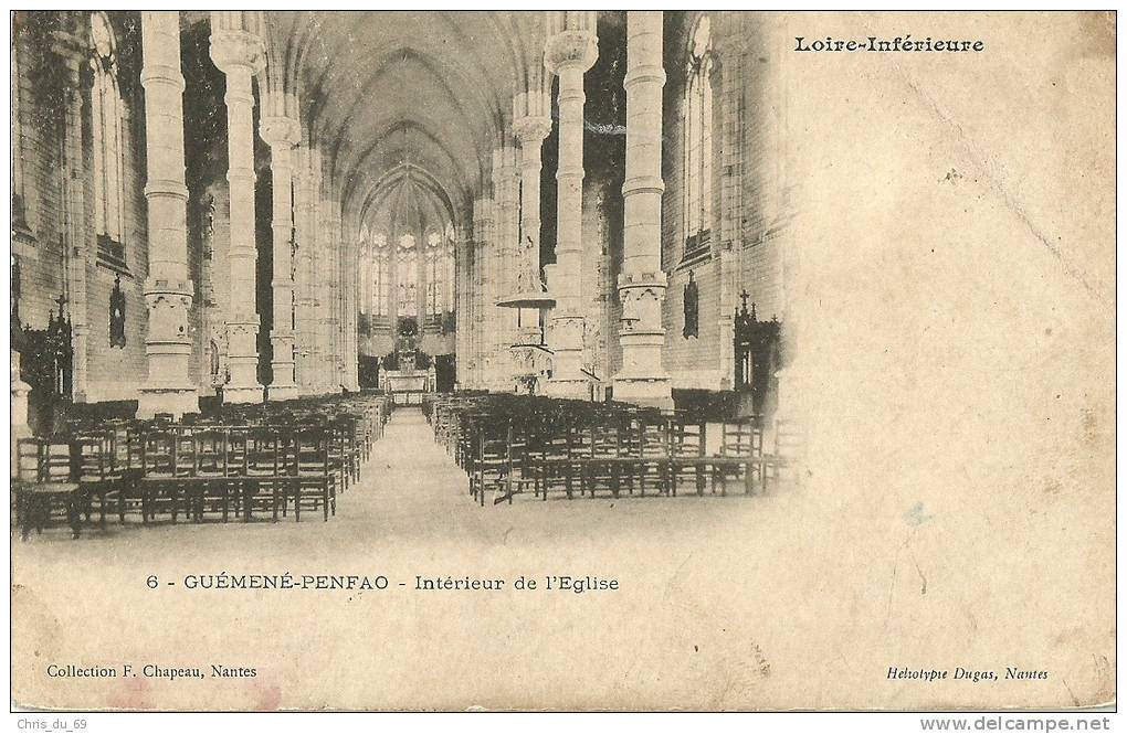 Guemene Penfao Interieur De L'eglise - Guémené-Penfao