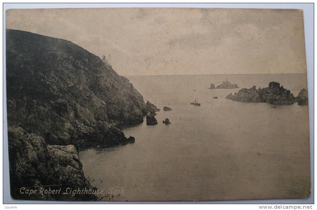 Sark - Cape Robert Lighthouse / Phare - Petites Taches - Sark