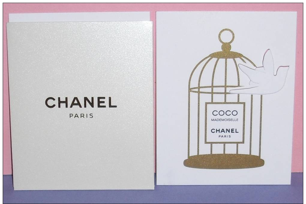 D CHANEL   *COCO MADEMOISELLE + BEAUTIFUL CARD * - Modernes (à Partir De 1961)