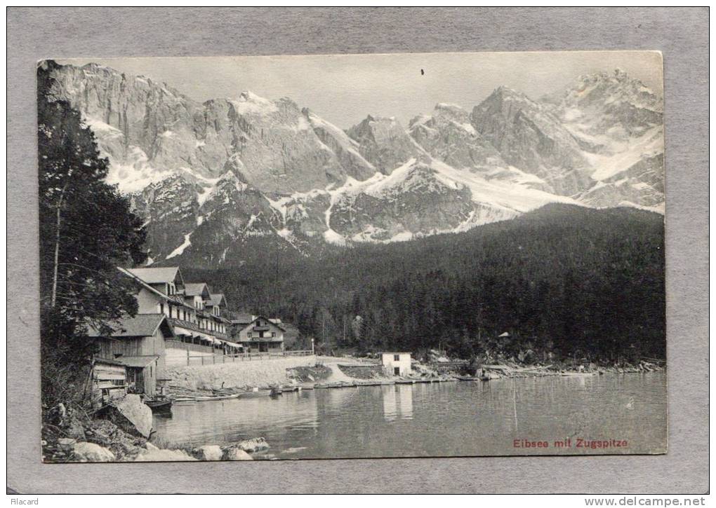 37097   Germania,   Eibsee  Mit  Zugspitze,  NV(scritta) - Zugspitze