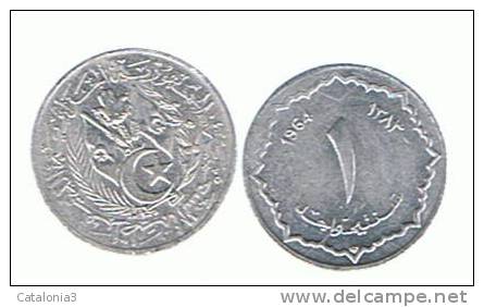 ALGERIA - ARGELIA -  1 Centime  1964  KM94 - Argelia