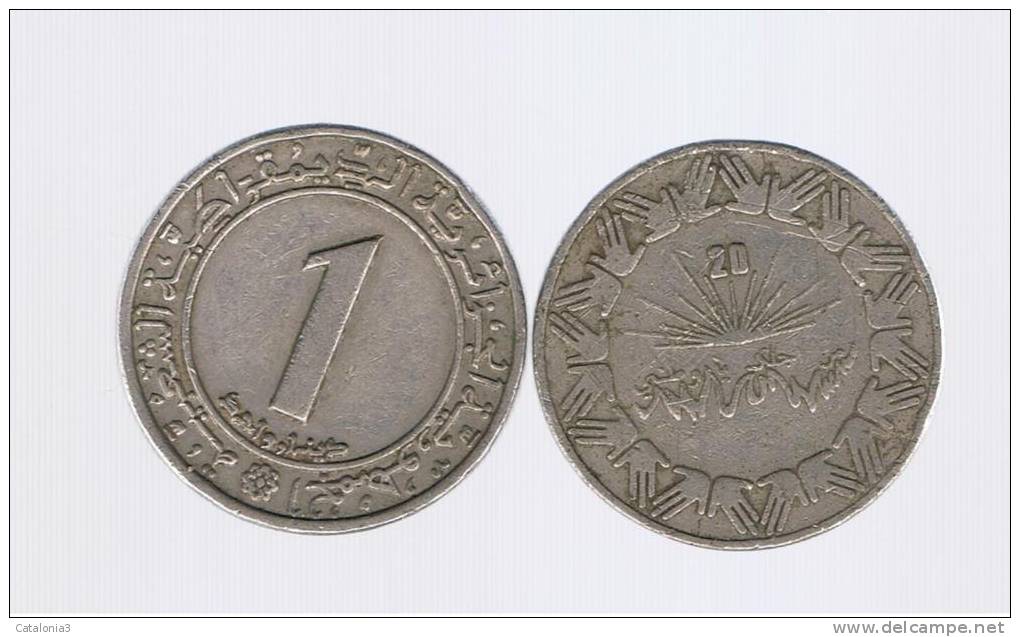 ALGERIA - ARGELIA -  1 Dinar  1983  KM112 - Algérie