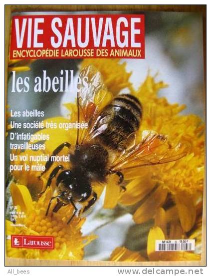 LES ABEILLES - BEE - ABEILLE Vie Sauvage - Larousse Des Animaux - N°33 - - Autres & Non Classés