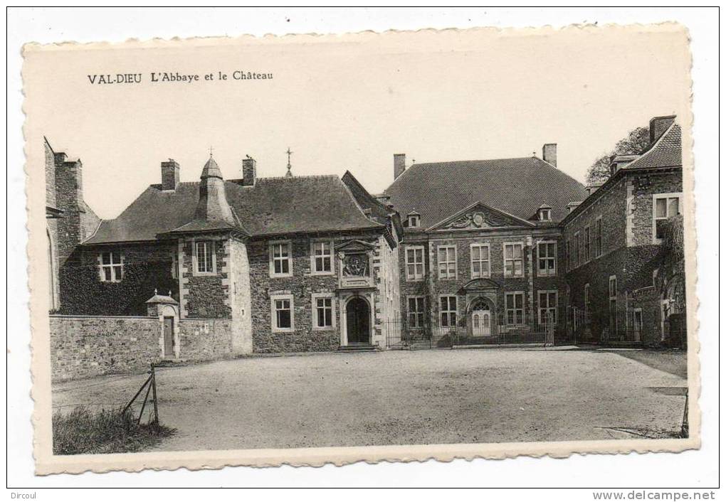 23861  -   Val  Dieu  L'abbaye  Et  Le Chateau - Aubel