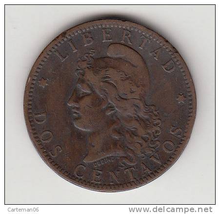 Pièce - Argentine - Dos Centavos - 1883 - Argentine