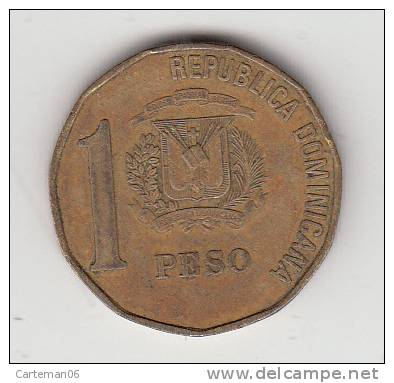 Pièce - République Dominicaine - 1 Peso - 1991 - Dominikanische Rep.