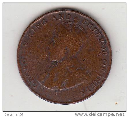 Pièce - Maurice - Mauritius - 5 Cents - 1923 - Mauritius