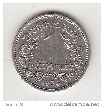 Pièce - Allemagne - Troisième Reich - 1 Reichsmark - 1934 E - 1 Reichsmark