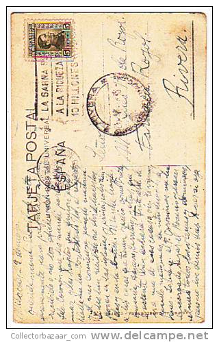 1935 Cattle Veterinarian Uruguay Slogan Cancel About Disease (W3_1350) - Fattoria