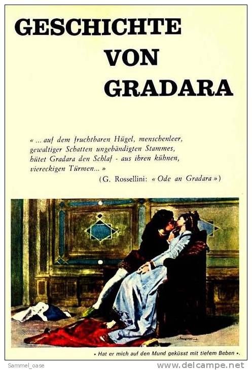 Kleines Heft  -  Geschichte Von Gradara  -  Ca. 1975 - Italië