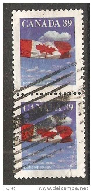 Canada  1989  Canadian Flag  (o) - Used Stamps