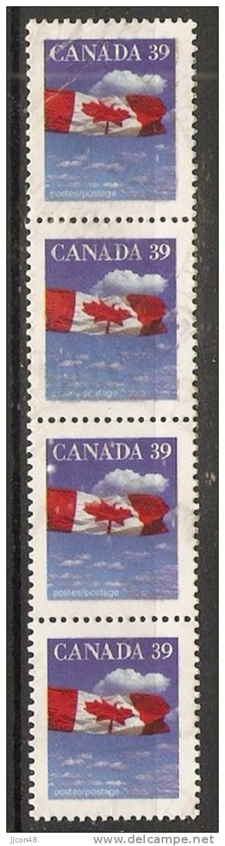 Canada  1989  Canadian Flag  (o) - Used Stamps