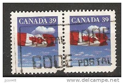 Canada  1989  Canadian Flag  (o) P. 12.5 X 13 - Used Stamps