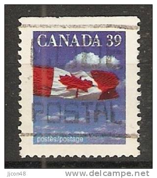 Canada  1989  Canadian Flag  (o) - Single Stamps