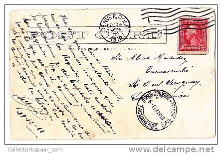 Post Office Denver Co Vintage Original Postcard Cpa Ak (W3_1380) - Denver