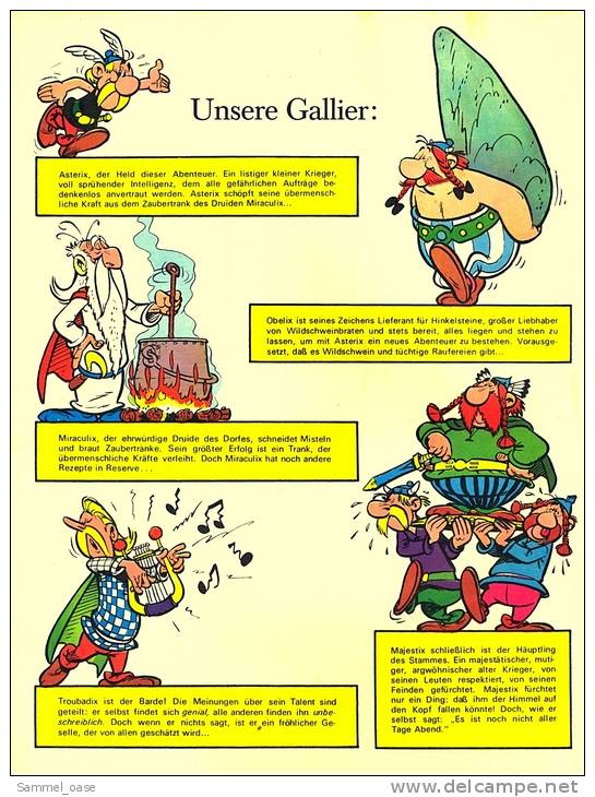 Asterix Heft Band 24 - Asterix Bei Den Belgiern  -  Von 1979 - Asterix