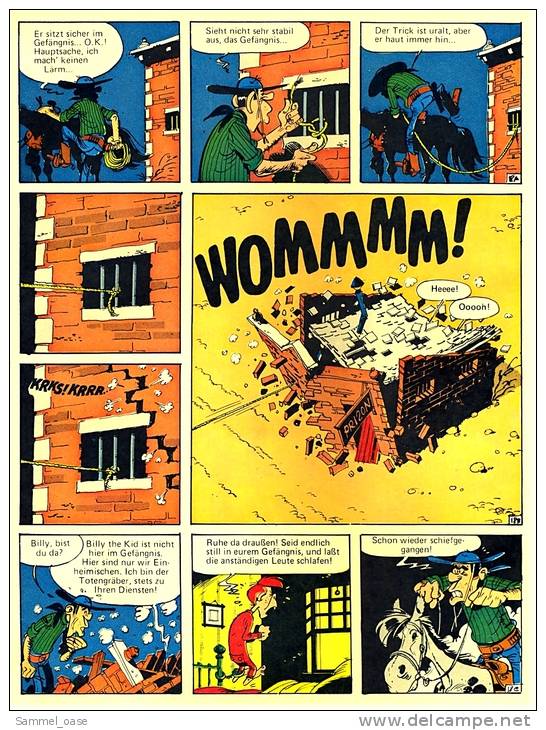 Comics Lucky Luke : Die Eskorte ,  Band 44  Von 1985  ,  Delta Verlag - Andere & Zonder Classificatie
