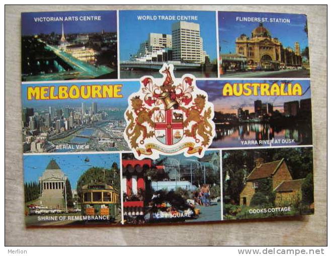 Australia - Melbourne - Victoria -stamp   D101231 - Melbourne