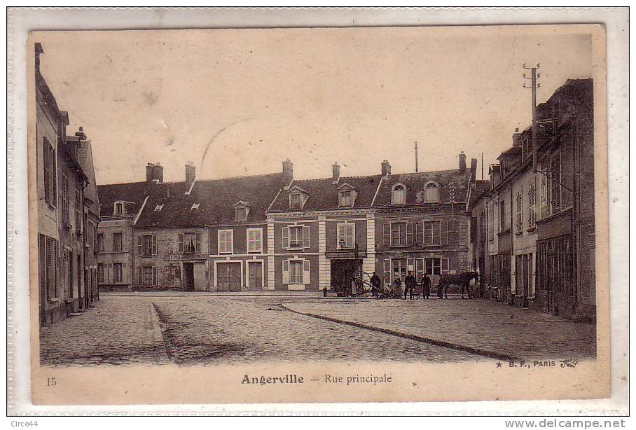 ANGERVILLE.RUE PRINCIPALE. - Angerville