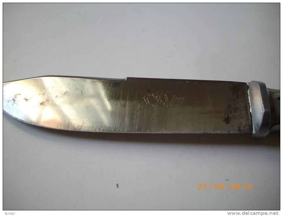 Rare, dague, poignard, couteau de l'alimentation, deuxième guerre mondiale.
