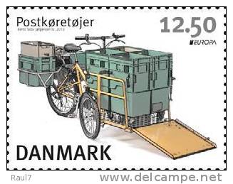 EUROPA 2013 - Danemark, Vélos - 1v Neuf // Mnh - 2013