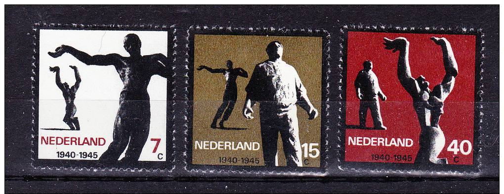 NETHERLANDS  1965   ,Monuments      , Y&T #  810/2  Cv  1.80 E ( 2004 ),   ** M N H , V V F - Nuovi