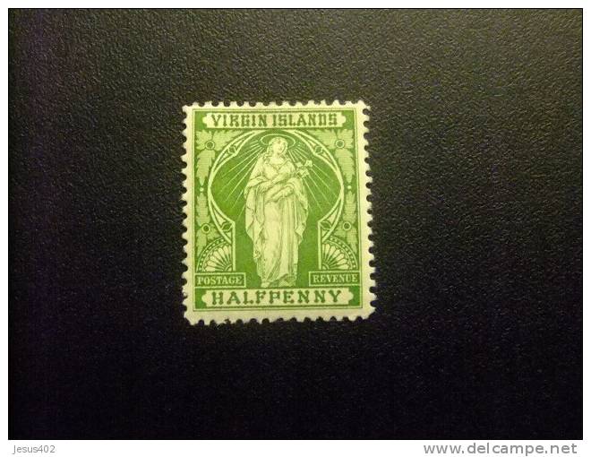 BRITISH VIRGIN ISLANDS    ILES    VIERGES  1899  LA VIRGEN  Yvert Nº 20 * MH - British Virgin Islands