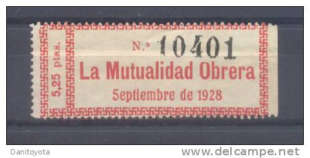 MUTUALIDAD OBRERA - Emisiones Nacionalistas