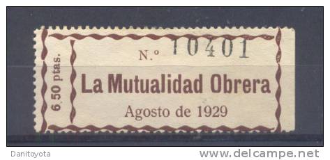 MUTUALIDAD OBRERA - Emisiones Nacionalistas