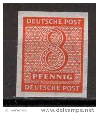 SBZ,  MiNr 118 Y, Postfrisch MNH - Ungebraucht