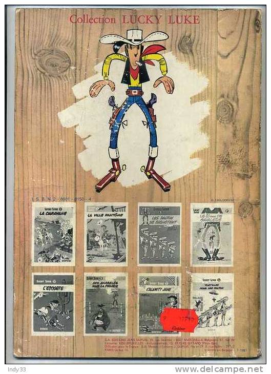 - LOT DE 2 LUCKY LUKE . N°11 LUCKY LUKE CONTRE JOSS JAMON . N°13  LE JUGE . DUPUIS 1981 . - Lucky Luke